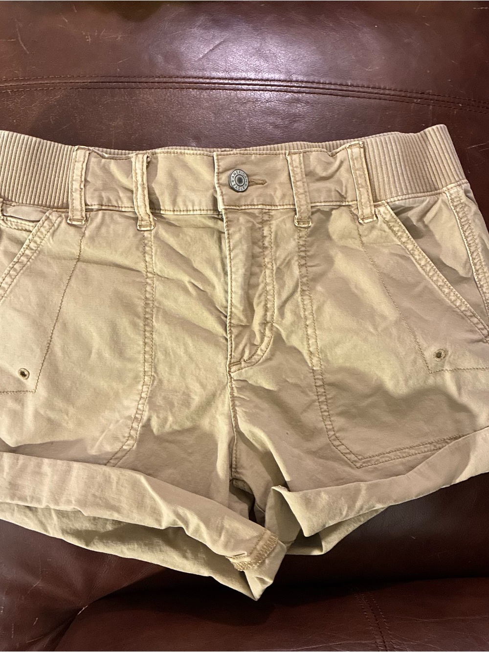 American Eagle Outfitters Tan Casual Shorts